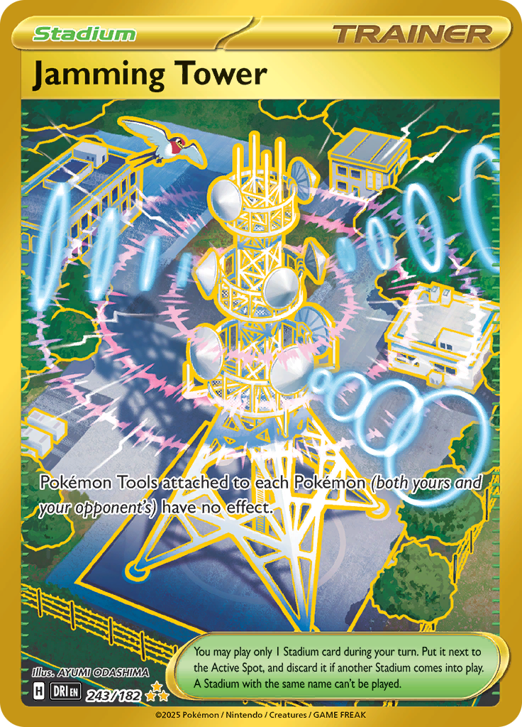 Jamming Tower - 243/182 - Hyper Rare