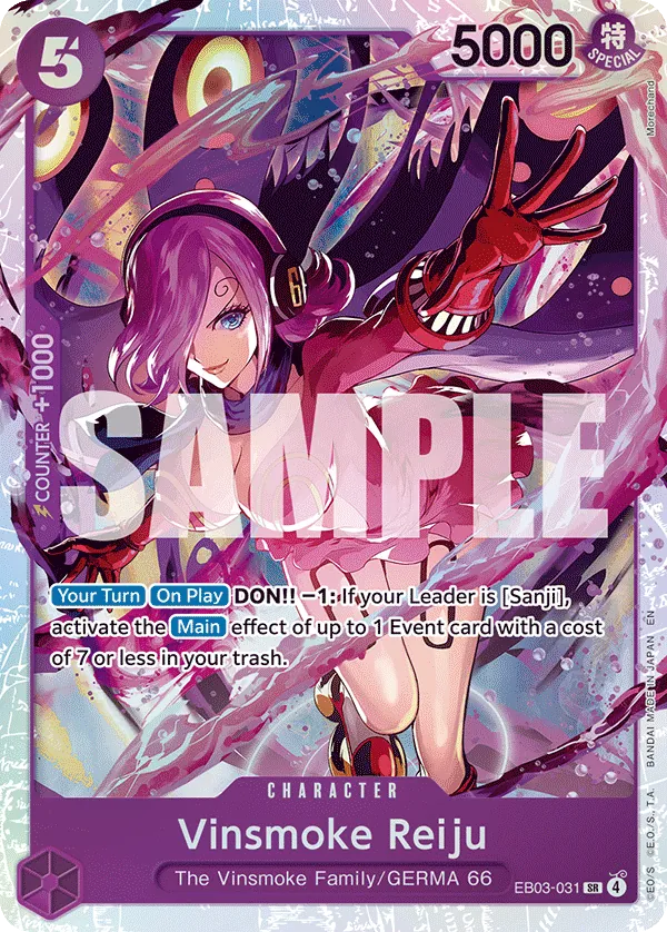 Vinsmoke Reiju - EB03-031 - Super Rare