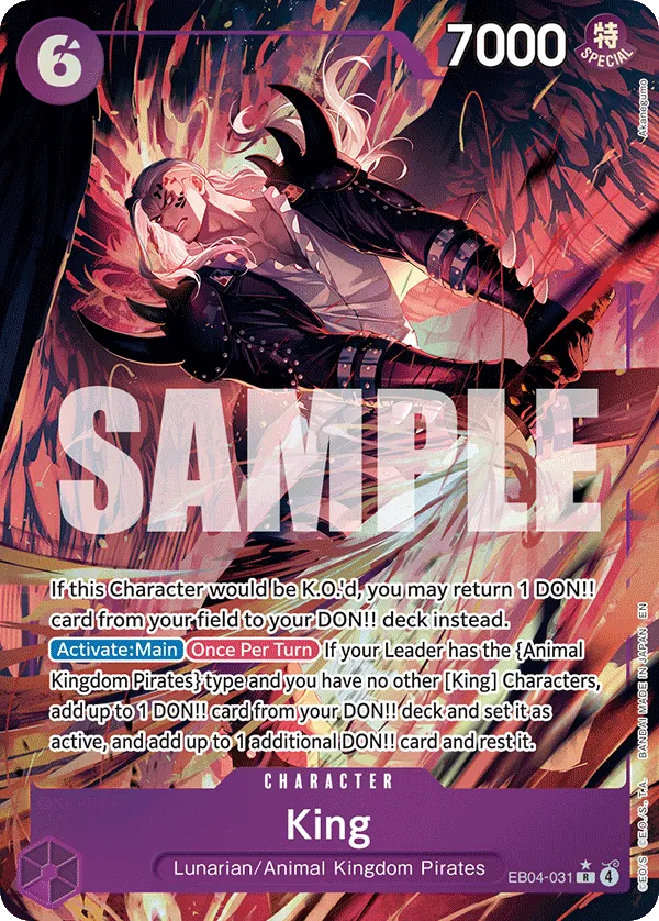 King - EB04-031 - Alternate Art (OP14 V1)