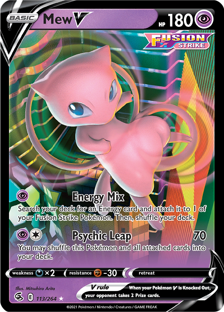 Mew V - 113/264 - Ultra Rare
