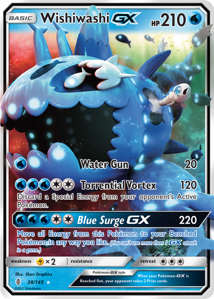 Wishiwashi GX - 38/145 - Ultra Rare