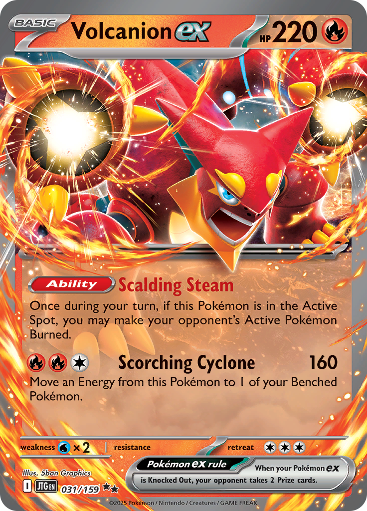 Volcanion ex - 031/159 - Ultra Rare
