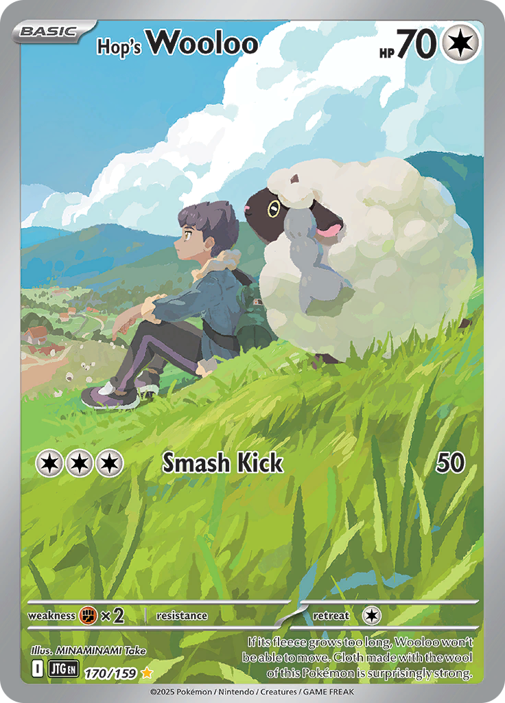 Hop's Wooloo - 170/159 - Illustration Rare