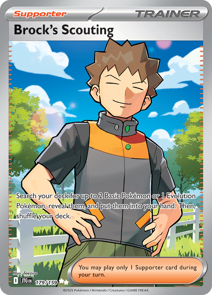 Brock's Scouting - 179/159 - Full Art Ultra Rare