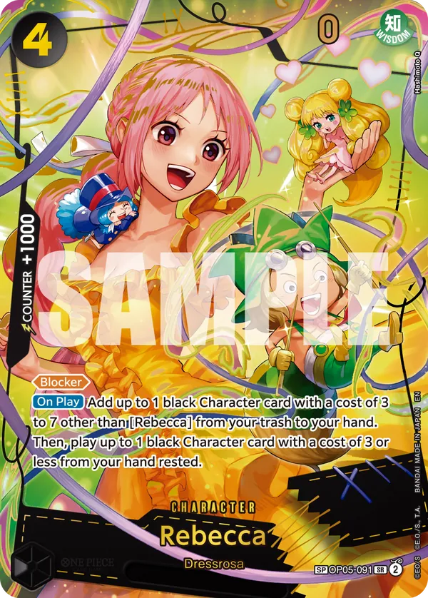 Rebecca - OP05-091 - Special Card (PRB02 V4) - OP05-091