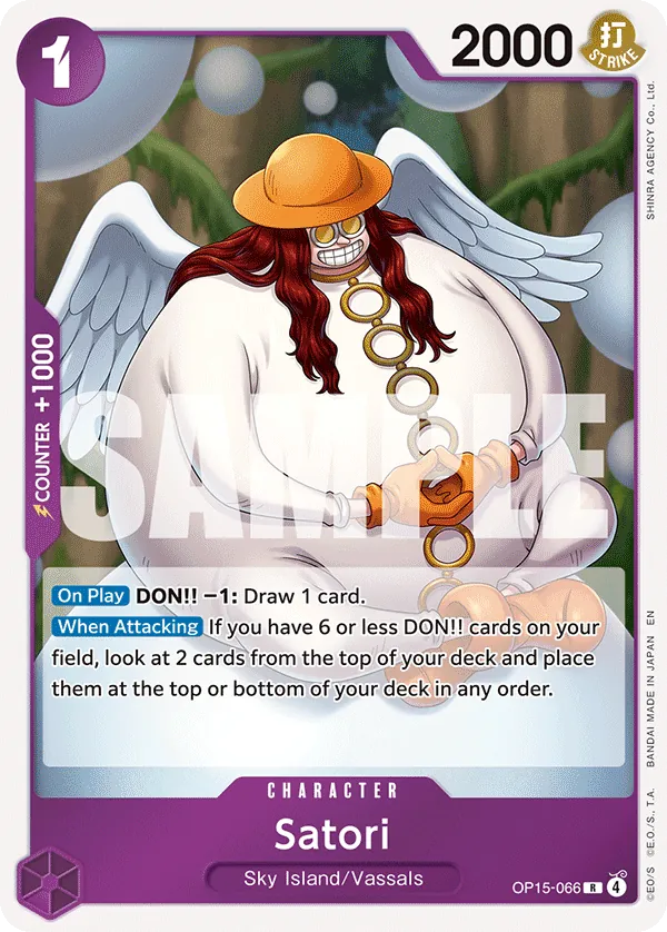 Satori - OP15-066 - Rare - OP15-066