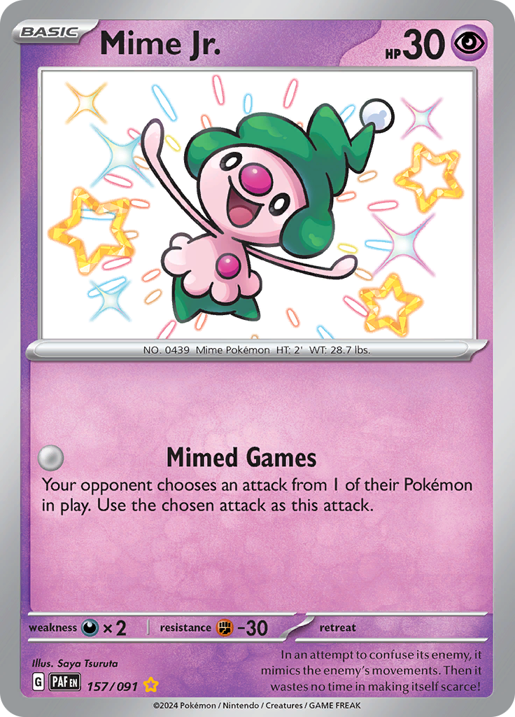 Mime Jr. - 157/091 - Shiny Rare
