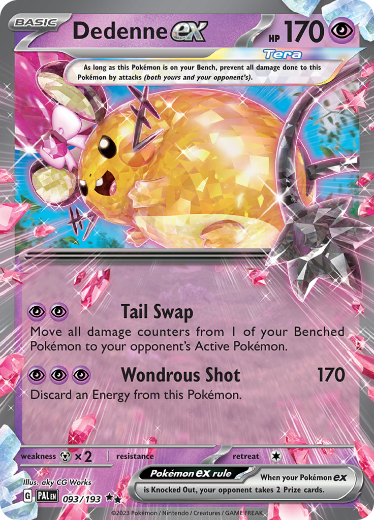 Dedenne ex - 093/193 - Ultra Rare