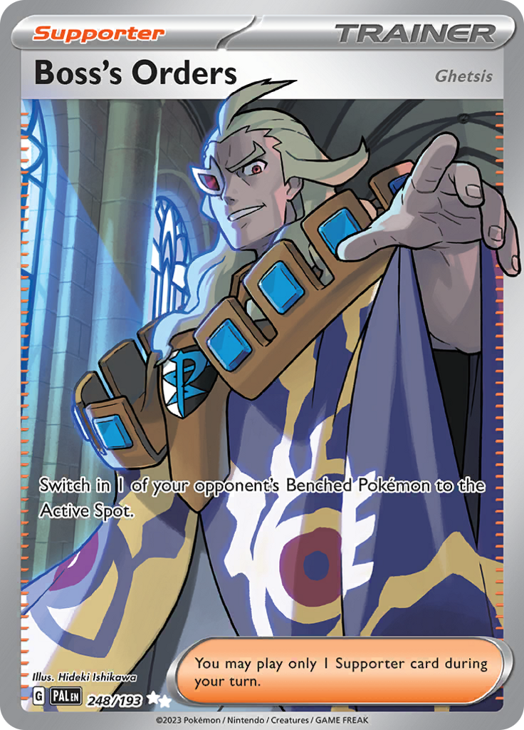 Boss's Orders - 248/193 - Full Art Secret Rare