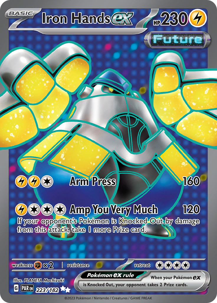 Iron Hands ex - 223/182 - Full Art Secret Rare