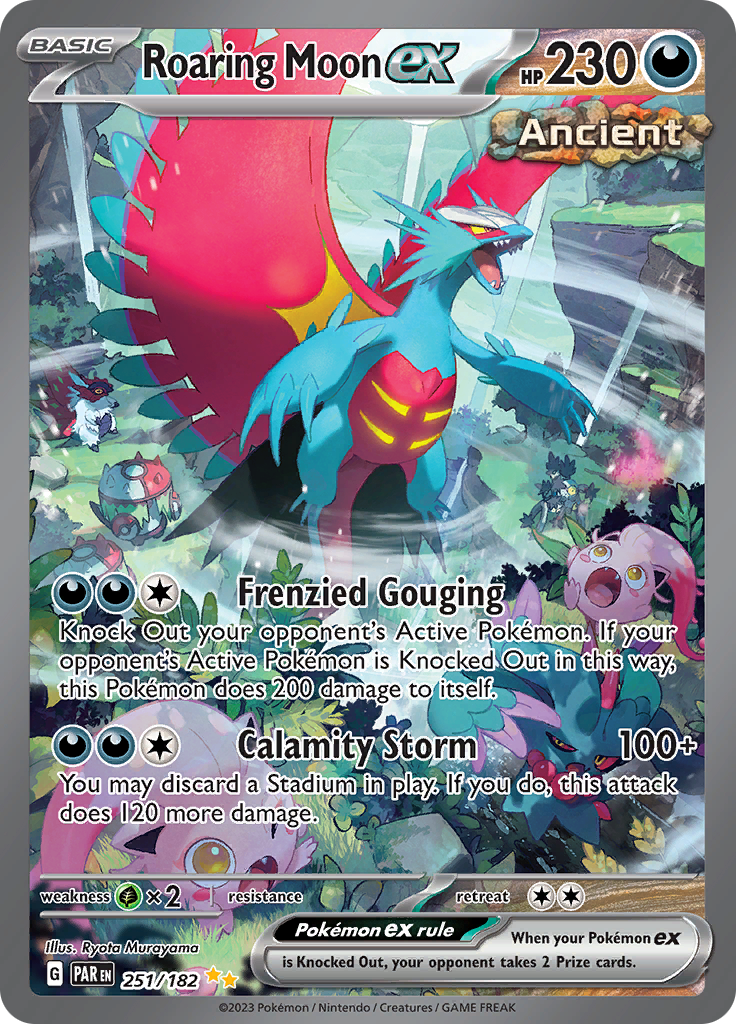 Roaring Moon ex - 251/182 - Special Illustration Rare (Español)