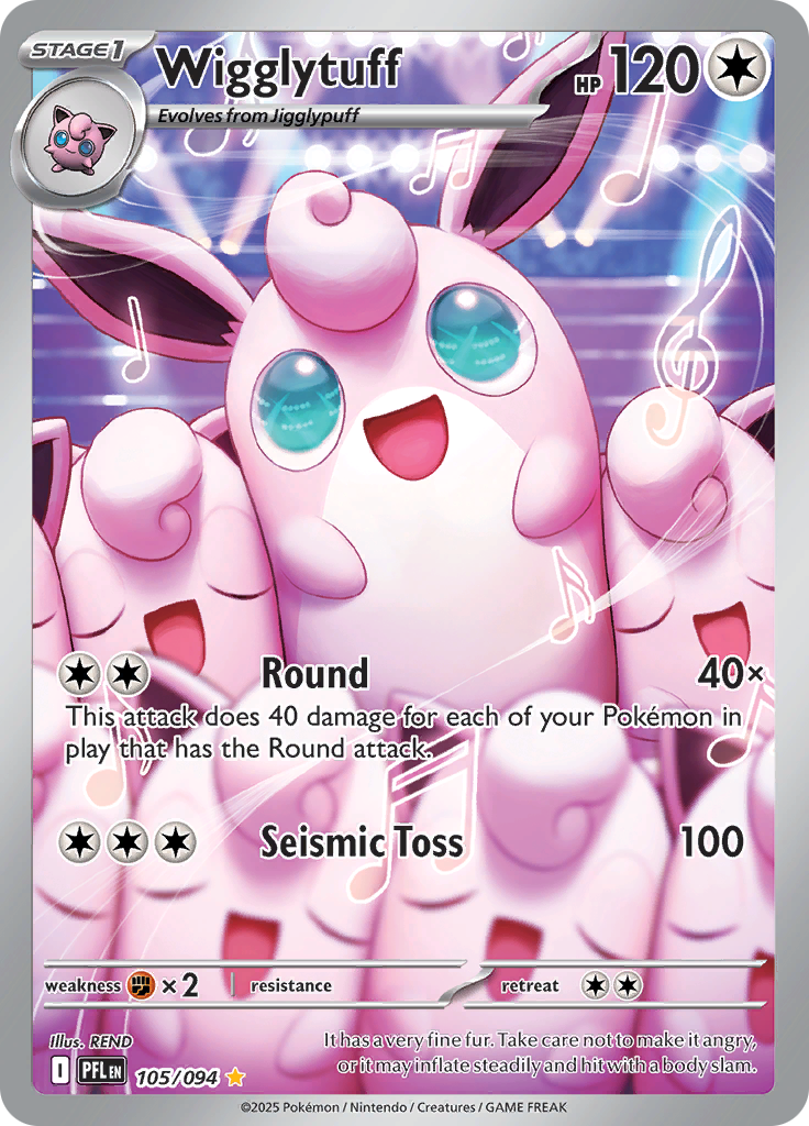 Wigglytuff - 105/094 - Art Rare