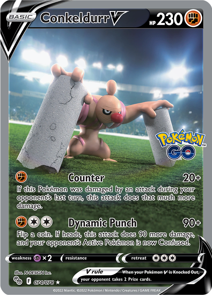 Conkeldurr V - 074/078 - Alternate Art Ultra Rare (Español)