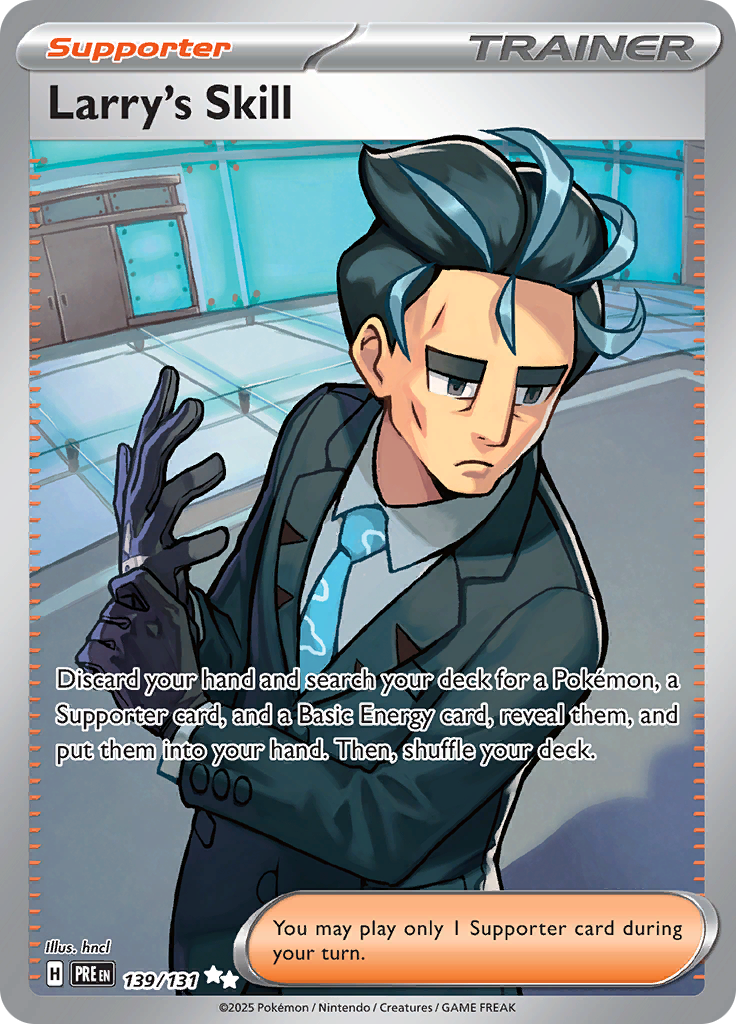 Larry's Skill - 139/131 - Full Art Secret Rare