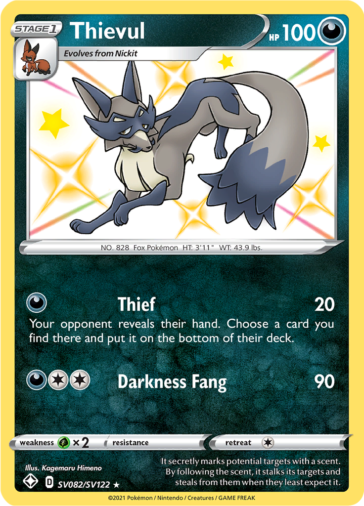 Thievul - SV82/SV122 - Double Rare