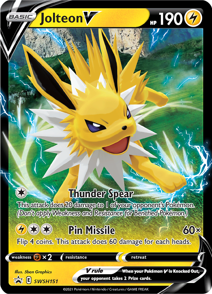 Jolteon V - SWSH151 - Promo
