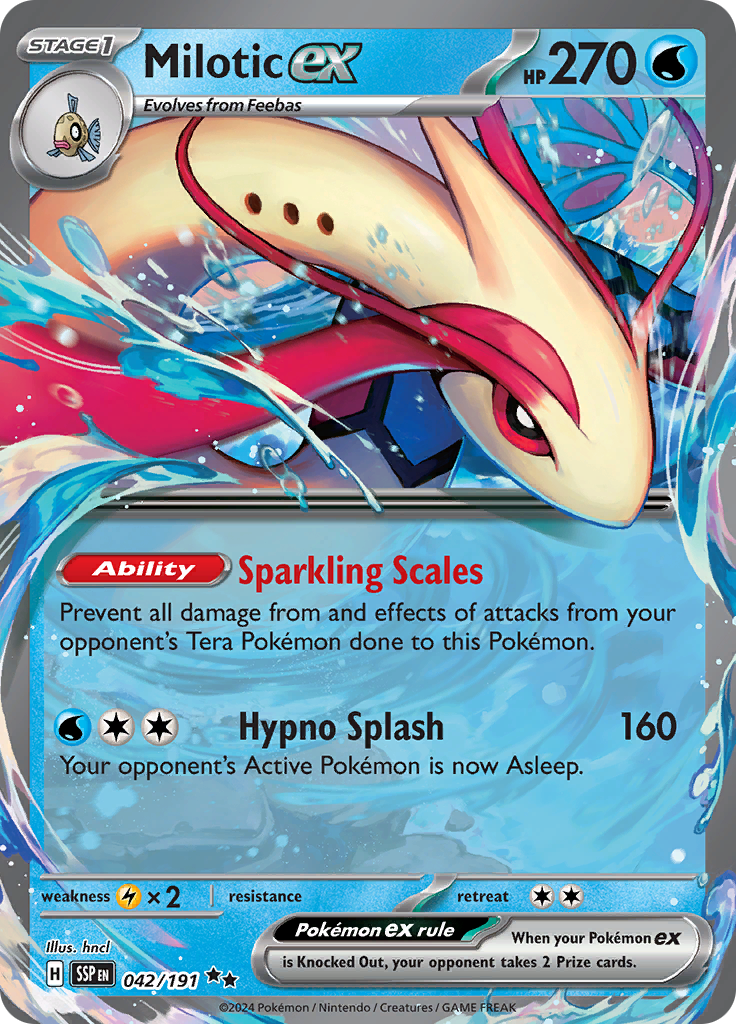 Milotic ex - 042/191 - Ultra Rare