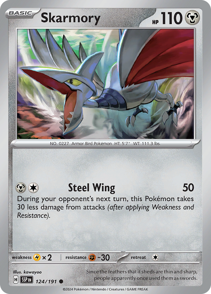 Skarmory - 124/191 - Common (Español)