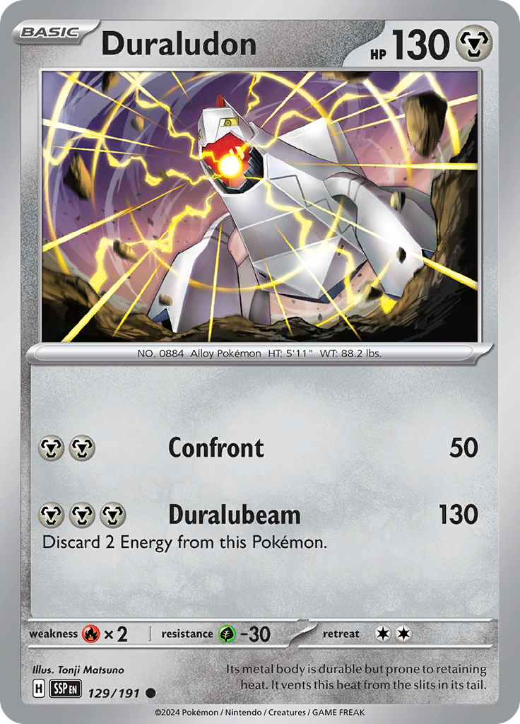Duraludon - 129/191 - Common (Español)