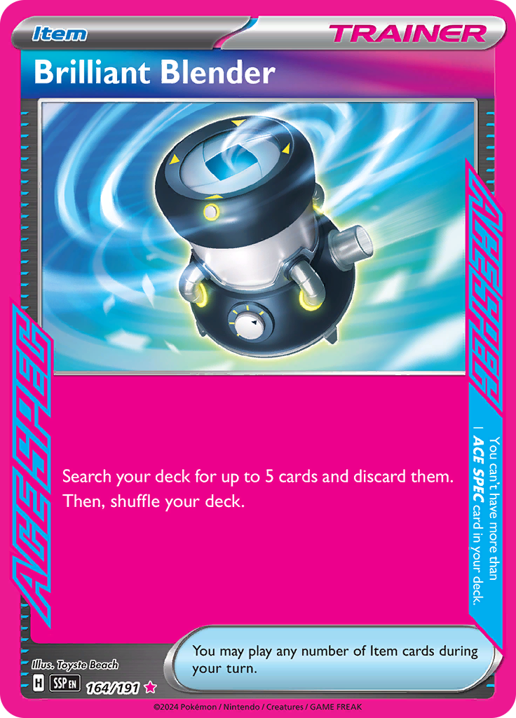 Brilliant Blender - 164/191 - Ace Rare