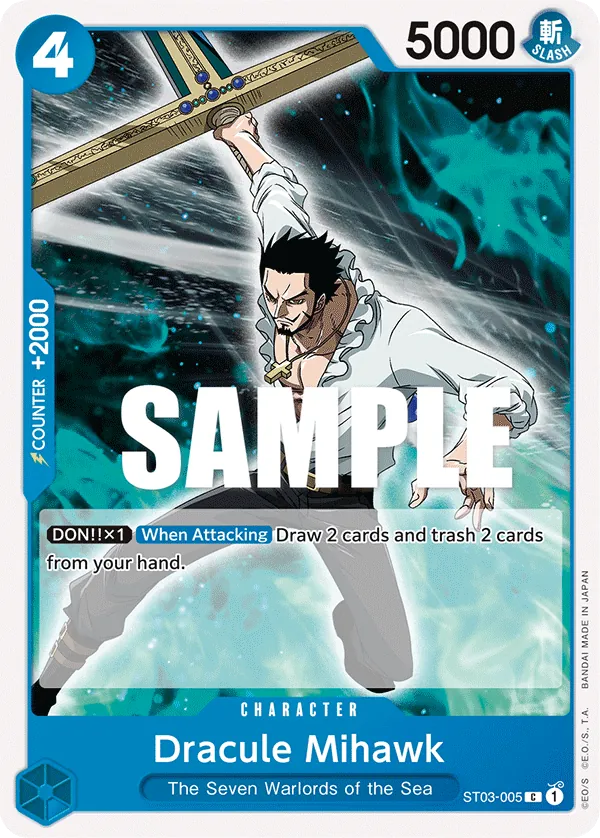Dracule Mihawk - ST03-005 - Common (PRB01) - ST03-005