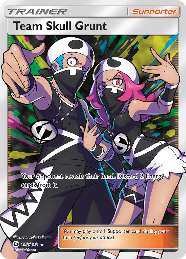Team Skull Grunt - 149/149 - Full Art Ultra Rare