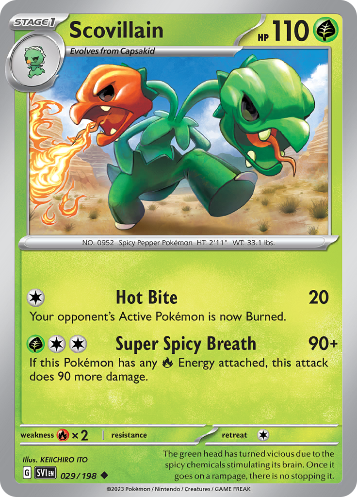 Scovillain - 029/198 - Uncommon