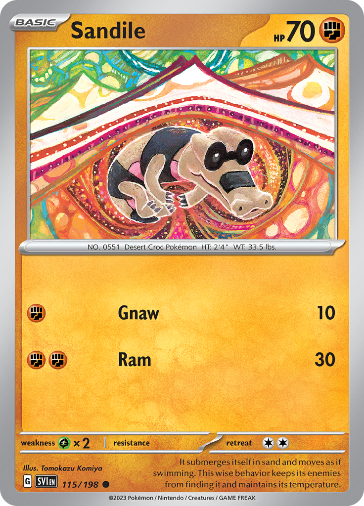 Sandile - 115/198 - Common