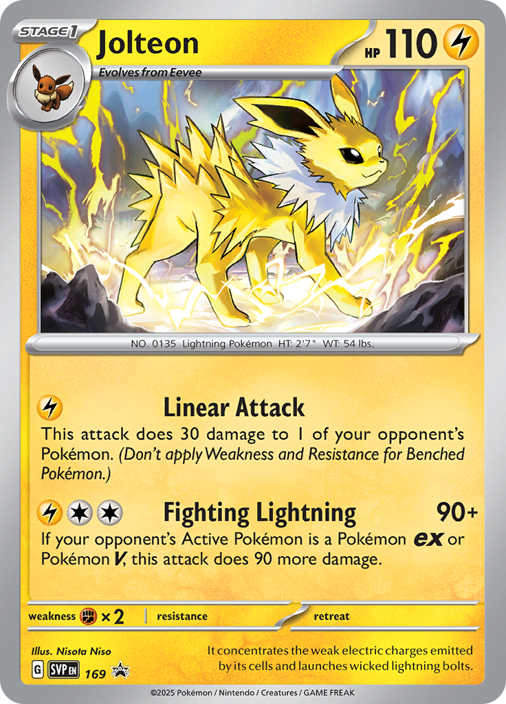 Jolteon - SVP169 - Promo