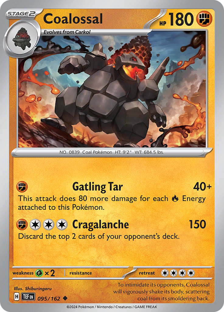 Coalossal - 095/162 - Uncommon