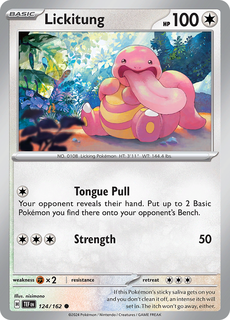 Lickitung - 124/162 - Common