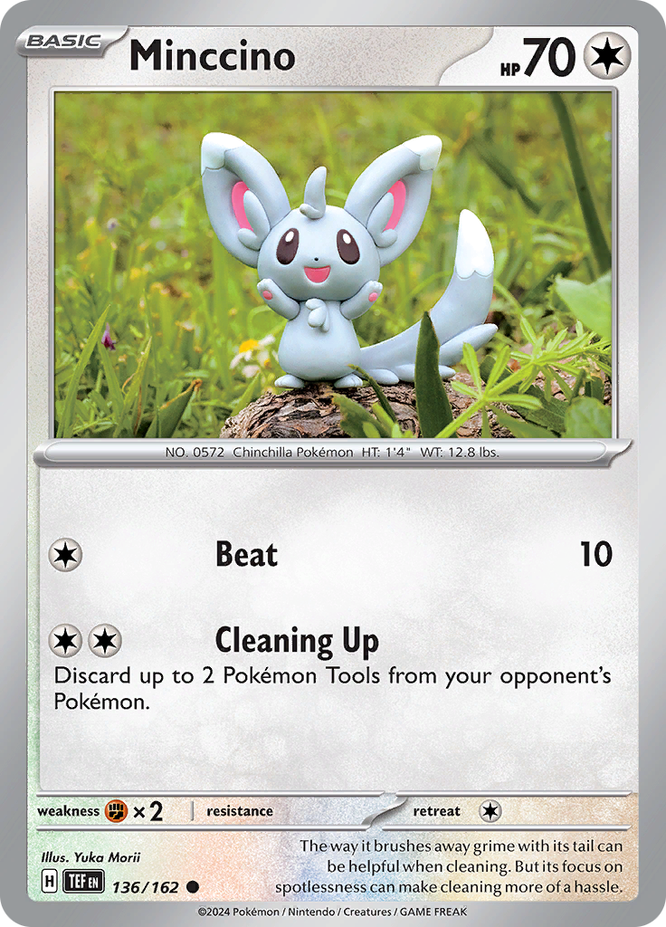 Minccino - 136/162 - Common (Español)