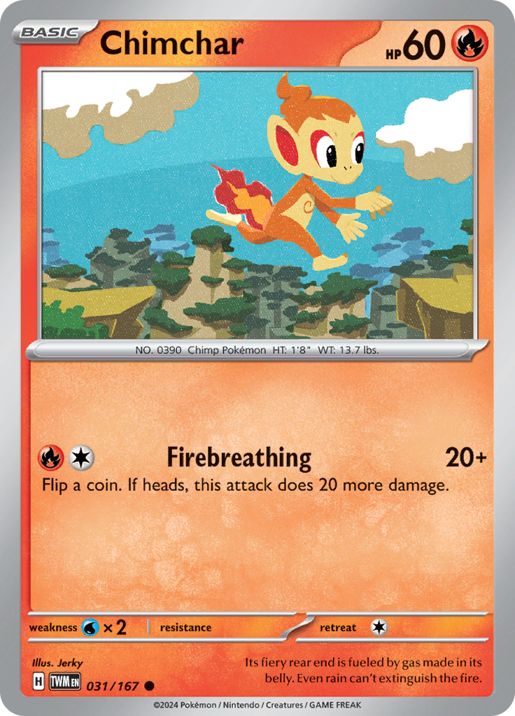 Chimchar - 031/167 - Common