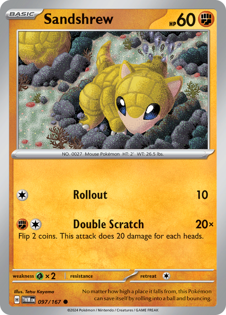 Sandshrew - 097/167 - Common