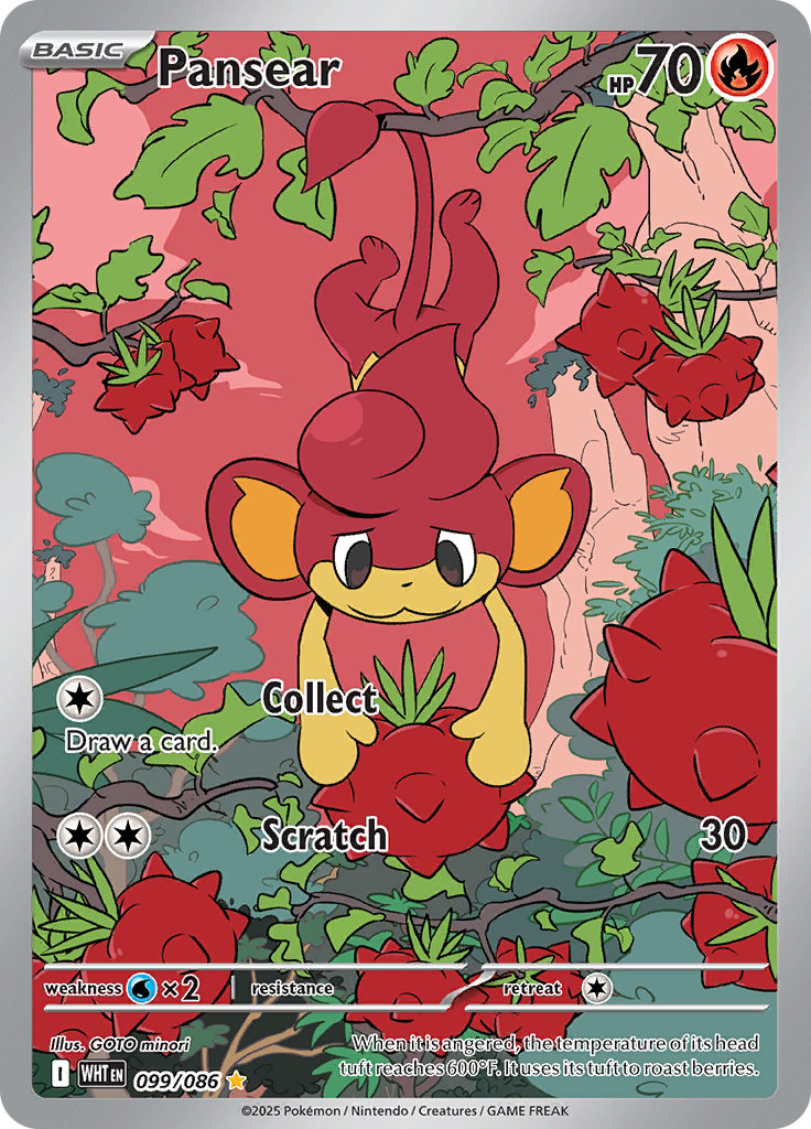 Pansear - 099/086 - Illustration Rare