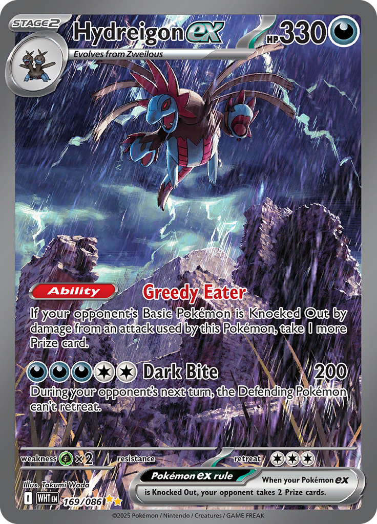 Hydreigon ex - 169/086 - Special Illustration Rare