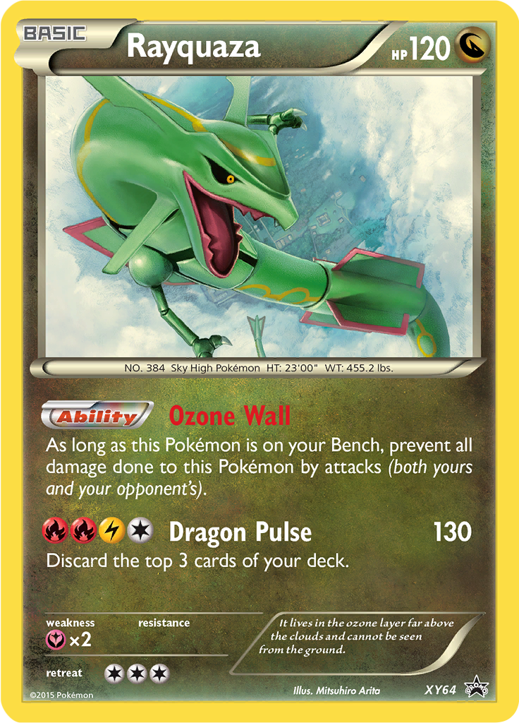 Rayquaza - XYP64 - Promo - LP