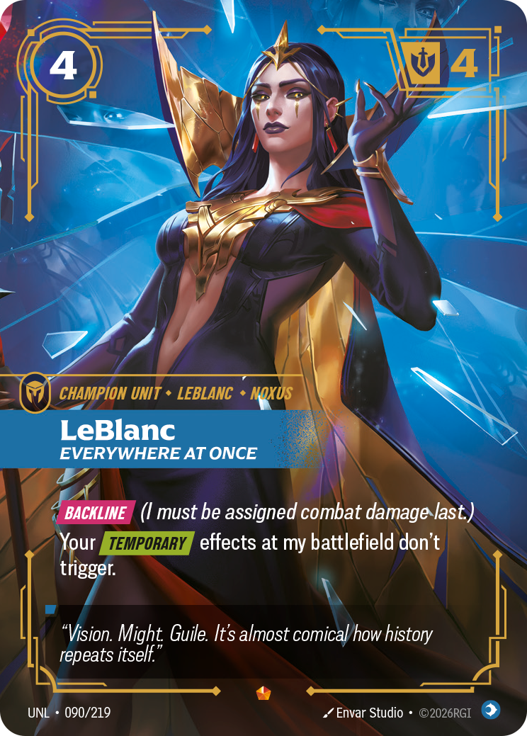 LeBlanc - Everywhere At Once - 090/219