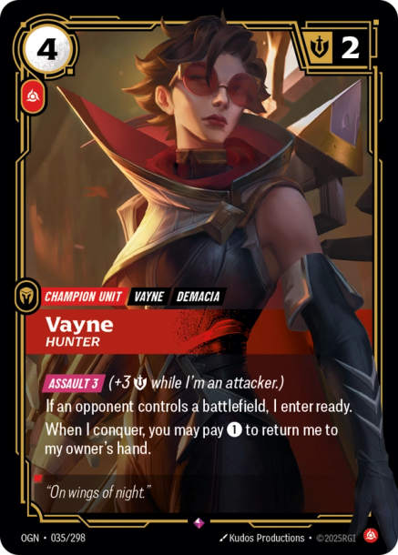 VAYNE, HUNTER - OGN-035/298