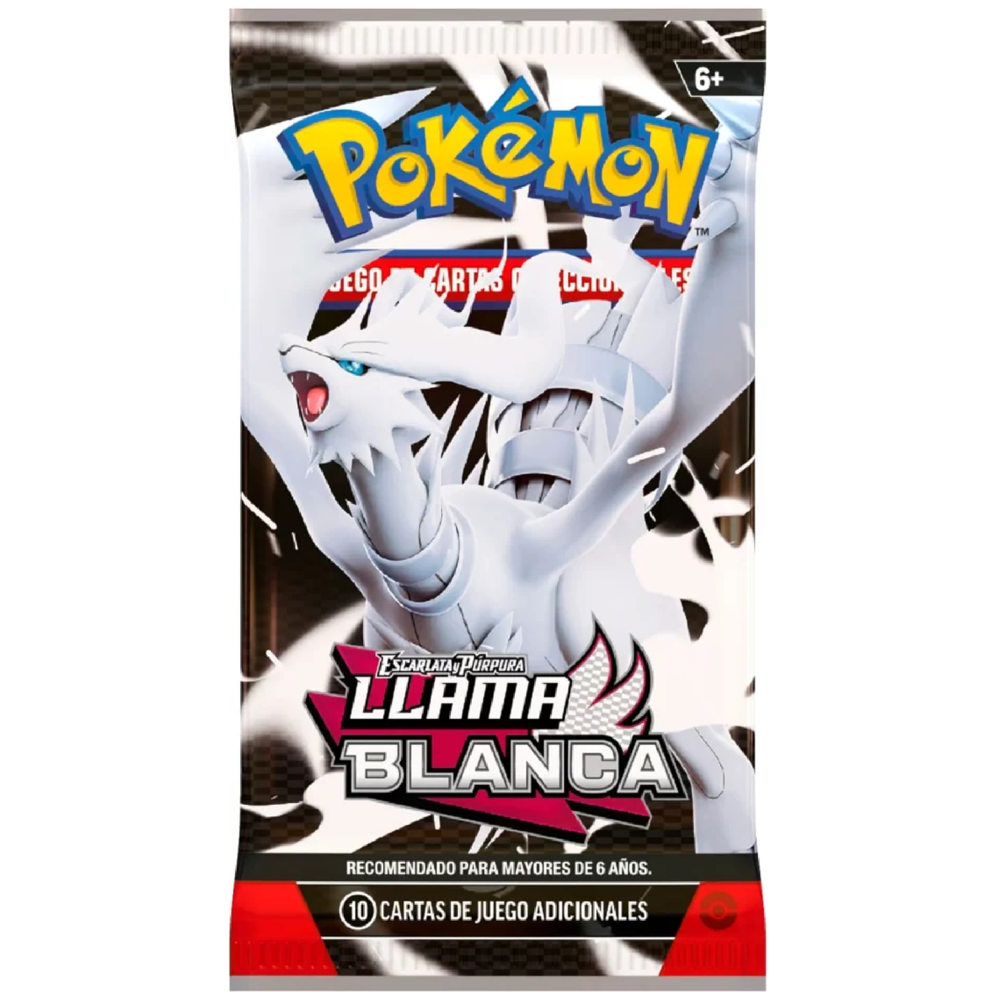 Scarlet & Violet: Llama Blanca - Booster Pack - Español