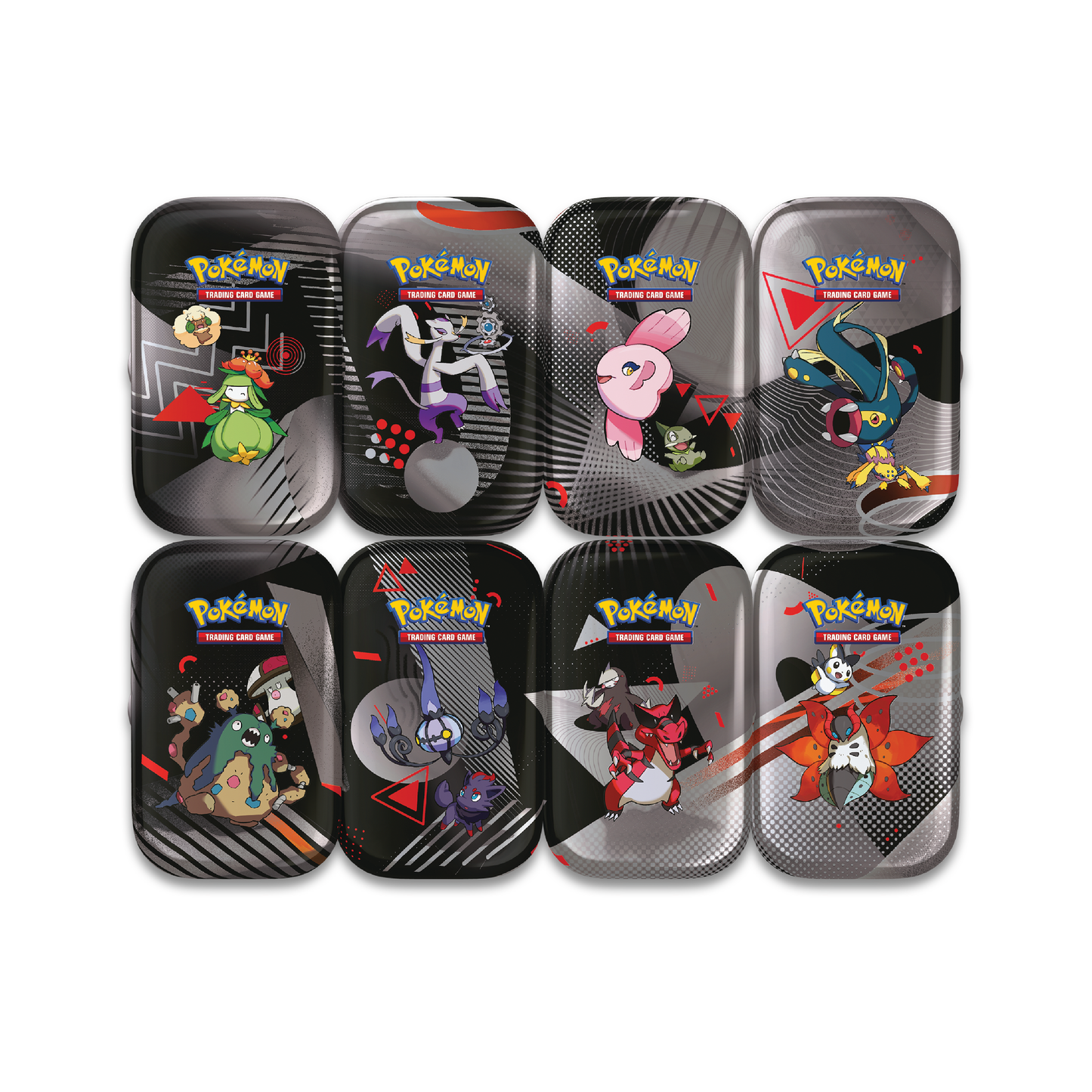 Mini Tin - Black Bolt & White Flare