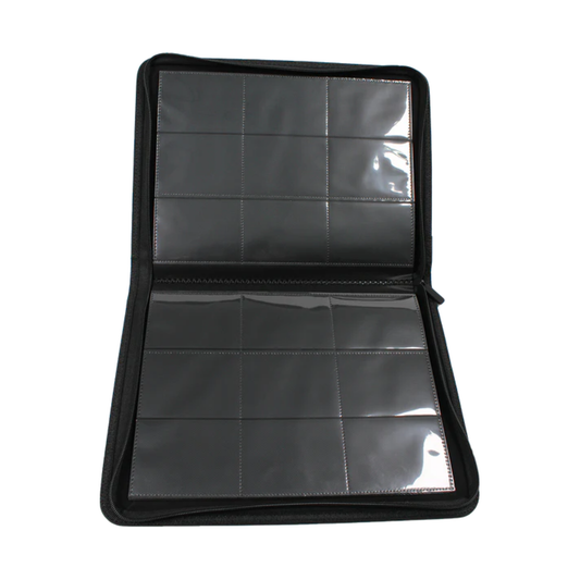 Carpeta Cuero TOPDECK - 360 Espacios - Negra