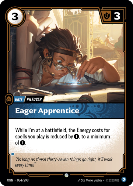 EAGER APPRENTICE - OGN-084/298