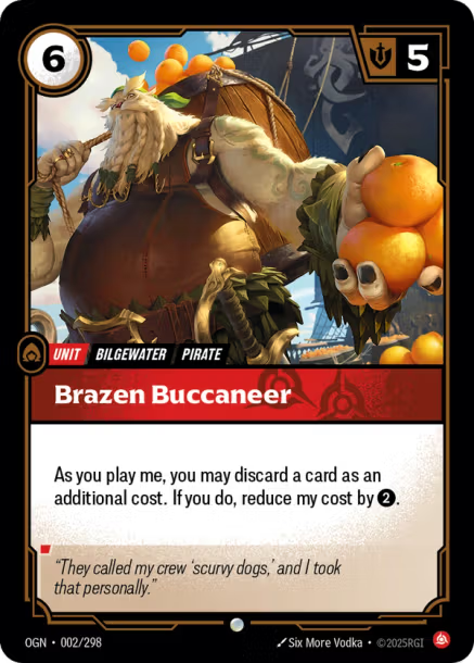 BRAZEN BUCCANEER - OGN-002/298