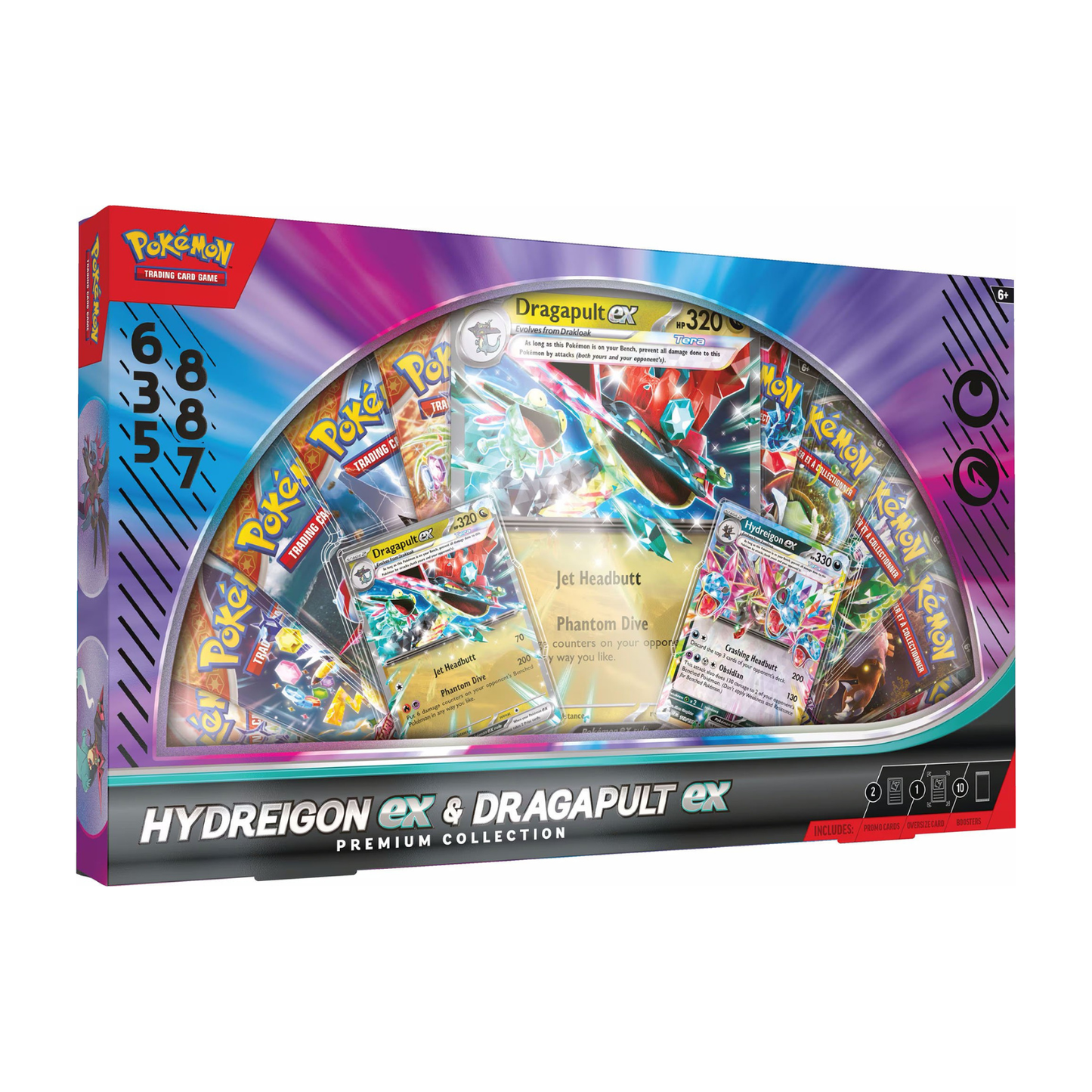 Hydreigon & Dragapult ex Premium Collection