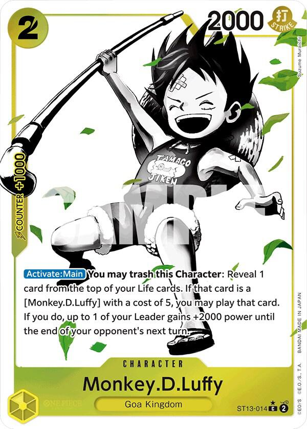 Monkey.D.Luffy (Parallel) - ST13-014