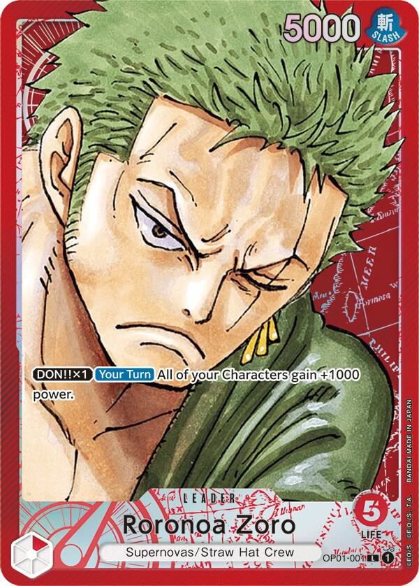 Roronoa Zoro (001) (Parallel) - Romance Dawn (OP01)