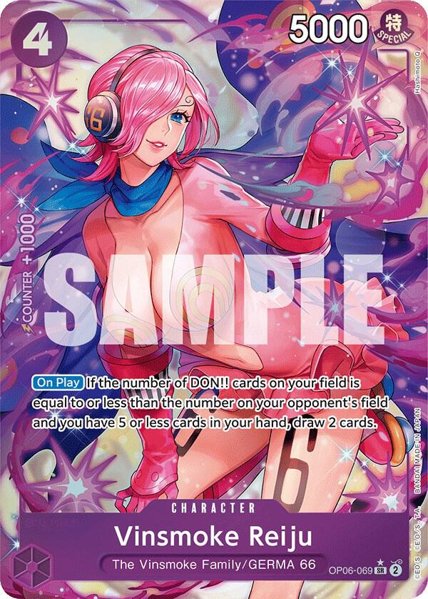 Vinsmoke Reiju (069) (Alternate Art) - Wings of the Captain (OP06)