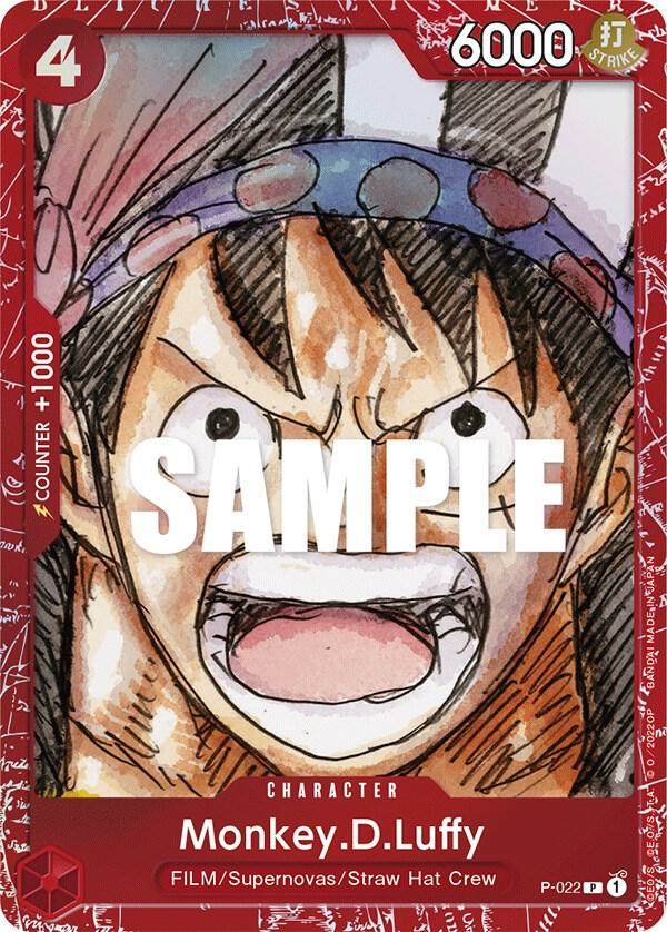 Monkey.D.Luffy (Premium Card Collection -ONE PIECE FILM RED Edition-) - P-022