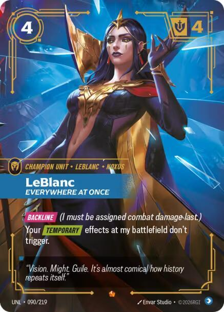 LeBlanc - Everywhere At Once - 090/219 - Epic (Inglés Foil NM)